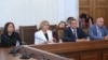 Кандидатите отляво надясно: Аделина Натина, Мария Даскалова, Стоян Петков и Петър Коев