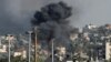 După un atac aerian israelian, Khan Younis, sudul Fâșiei Gaza, 9 decembrie 2023