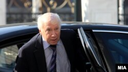 Mедијаторот Метју Нимиц во Скопје. 