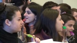 Georgian Student Protest Faces Off With Police