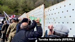 საპროტესტო აქცია გუმათში, 2021 წლის აპრილი