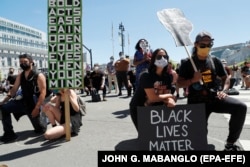 Протесты в Сан-Франциско, июнь 2020 года