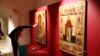 На выставке в Музее древнерусской культуры имени Андрея Рублева