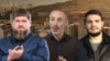 Рамзан Кадыров, Коте Иоселиани и Ута Иванишвили (коллаж)