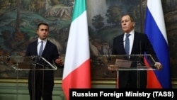 Реагуючи на заяву міністра закордонних справ Італії Луїджі ді Майо, у російському МЗС заявили про про намір відповісти