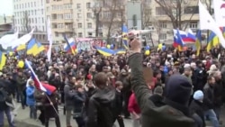 Москва. Марш мира и митинг на проспекте академика Сахарова