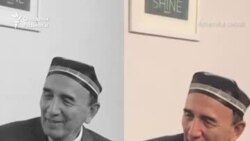 Халқ артисти Шерали Жўраев АҚШ тупроғини ўпиб, пешонасига сурди