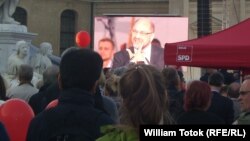 Martin Schulz în septembrie, la Berlin 