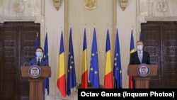 Romania - Florin Cîțu și Klaus Iohannis