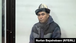 Имамидин Ташов Бишкектин Биринчи май райондук сотунда. 6-декабрь, 2024-жыл.