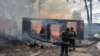 На Херсонщині війська РФ скинули вибухівку на пожежний автомобіль – ДСНС