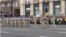 Militari moldoveni la o paradă de Ziua Independenței la Kiev.