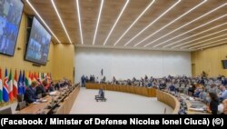 Miniștrii Afacerilor Externe și ai Apărării din țările membre NATO