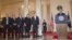 Pamje pas takimit të presidentit amerikan, Barack Obama, dhe pesë liderëve të vendeve të rajonit nordiko-baltik.