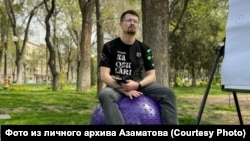 Байрас Азаматов в Узбекистане. Фото из его личного архива