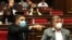Armenia -- Deputies from the opposition Prosperous Armenia Party attend a parliament session, Yerevan, September 4, 2020.