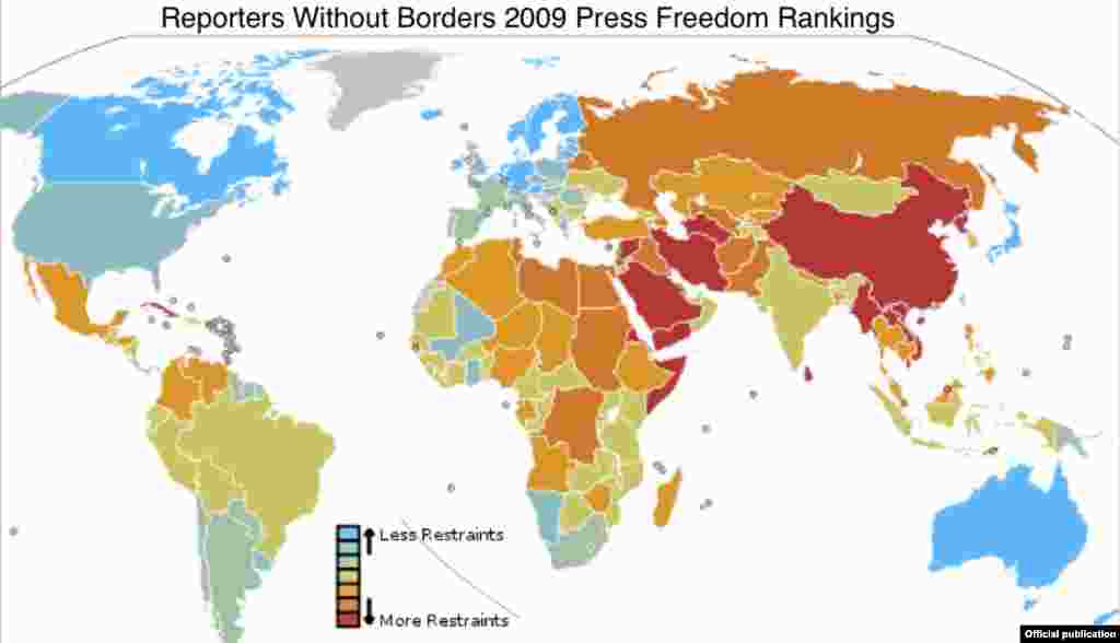 2009 World Press Freedom Index