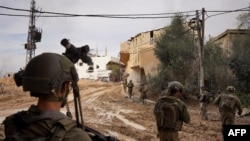 Служащие ЦАХАЛ в ходе одного из рейдов в секторе Газа