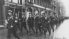 "Охранные отряды" "белых" на улицах Хельсинки в апреле 1918 года