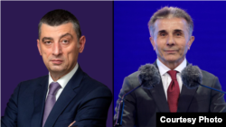 ფოტოკოლაჟი: გიორგი გახარია და ბიძინა ივანიშვილი.