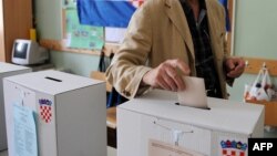 Glasanje na lokalnim izborima u Hrvatskoj