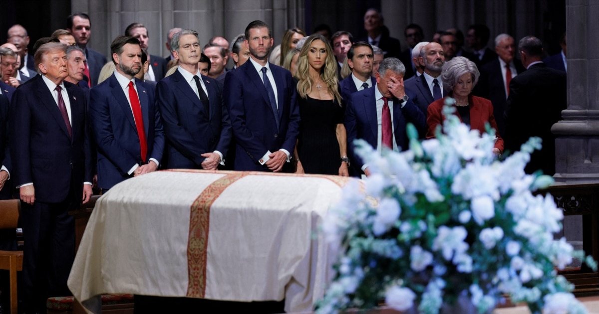 ტრამპი სიტყვით გამოვიდა ლინდსი გრემის დაკრძალვაზე