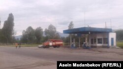 Станция в Ананьево, где произошел взрыв. 20 июня 2017 г.