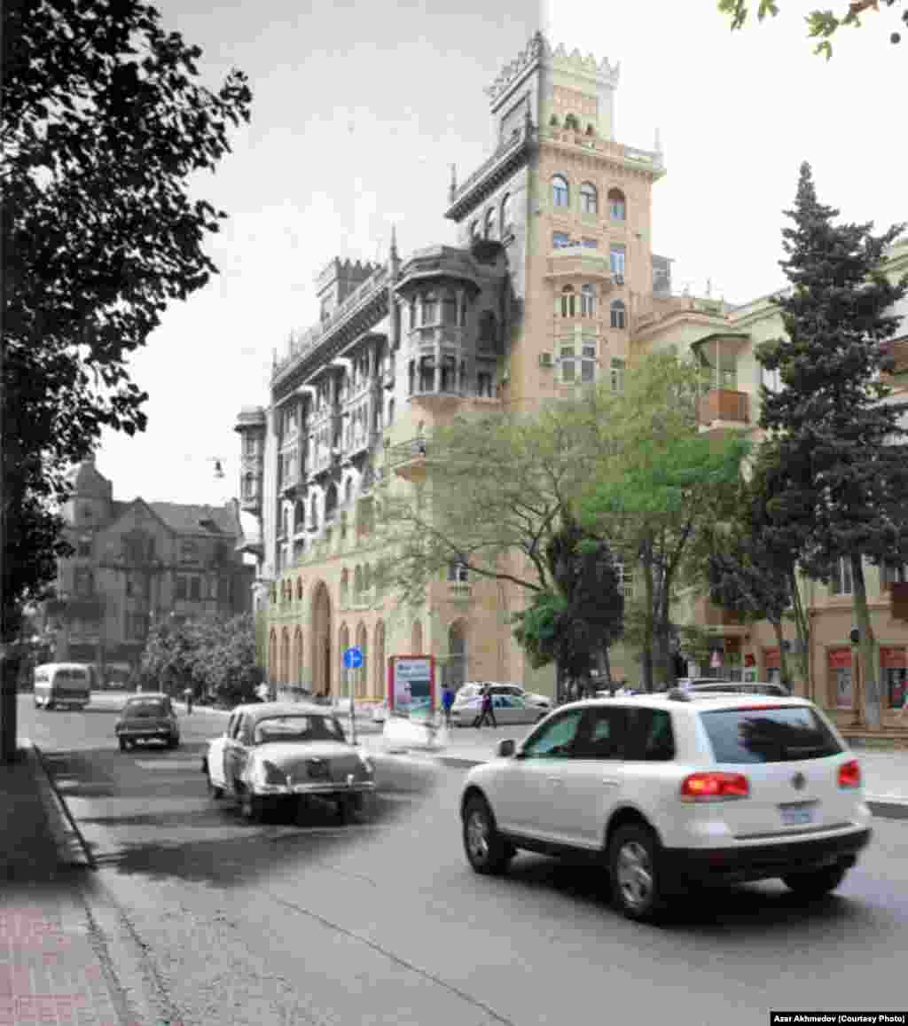 Səməd Vurğun və Tolstoy küçələrinin kəsişməsi