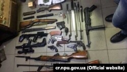 Хранилище с оружием и наркотиками в Николаевской области