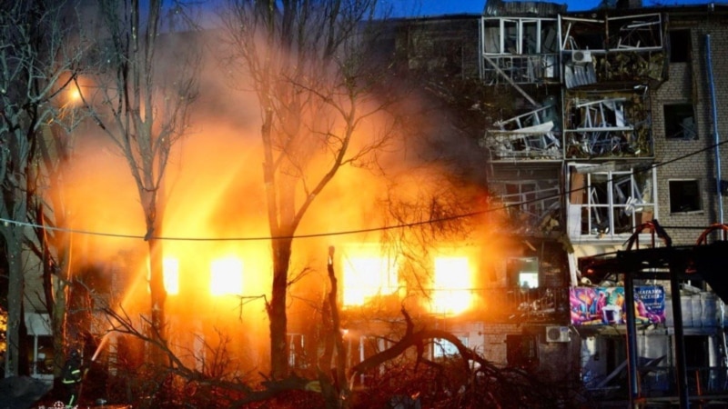 რუსეთმა უკრაინას დრონებითა და რაკეტებით დაარტყა – ზაპოროჟიეში არის მსხვერპლი