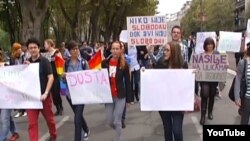 Protest na ulicama Beograda, 13. septembar