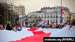 Марш да Дня Волі ў Варшаве, 28 сакавіка 2026 году