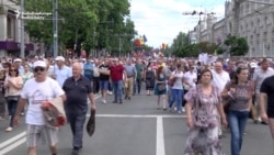 Moldovans Protest Mayoral Vote Annulment