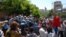 Armenia - A protest against a gas price rise in Yerevan, 7Jun2013.