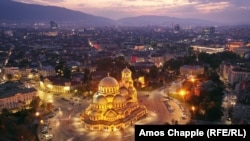 The Aleksandr Nevsky Cathedral in Bulgaria’s capital, Sofia