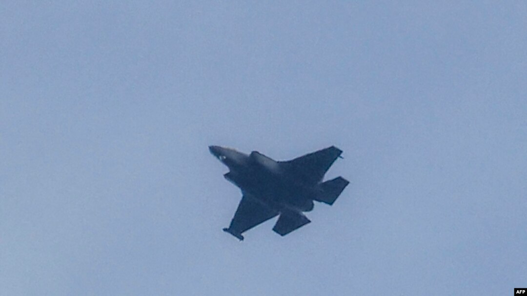 Izraelski avion na granici sa Libanom, 14. februar 2024.