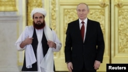 Ambasadori i Afganistanit në Rusi, Gul Hassan Hassan, i dorëzoi dokumentet e tij diplomatike presidentit rus, Vladimir Putin, në Moskë, në janar. Në korrik 2025, Rusia u bë vendi i parë që njohu zyrtarisht qeverinë talibane dhe mbetet i vetmi që ka ndërmarrë një hap të tillë.
