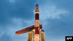 Запуск индийской ракеты