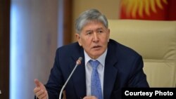 Президент Кыргызстана Алмазбек Атамбаев.