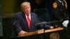 Президент США Дональд Трамп на Генассамблее ООН в Нью-Йорке, 22 сентября 2026 года