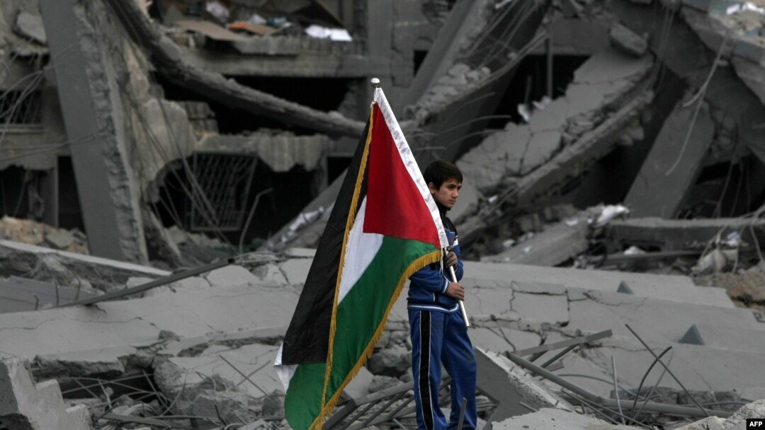 Zastava Palestine, Gaza