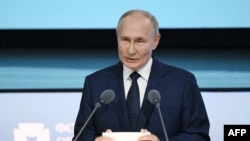 Ruski predsjednik Vladimir Putin u Sankt Peterburgu 12. septembra 2024. 