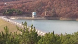 Там, где еще есть вода: Изобильненское водохранилище в Алуште (видео)
