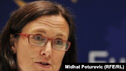 Cecilia Malmstroem, the EU's commissioner for internal affairs