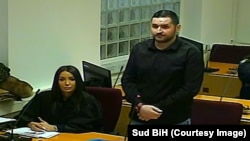 Mevlid Jašarević u sudnici Suda BiH u Sarajevu, 24. 2. 2026.