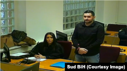 Mevlid Jašarević na Sudu BiH tokom izjašnjenja o krivici, 24. februar 2026. 