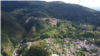 A landslide on Trebević threatens the Sarajevo settlement - Planina Trebević and Širokača settlement, Sarajevo, Bosnia and Herzegovina. 09.10.2024