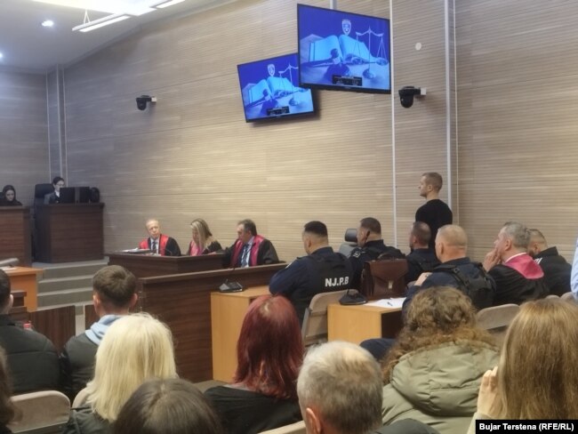 Naim Murseli në gjykatore.