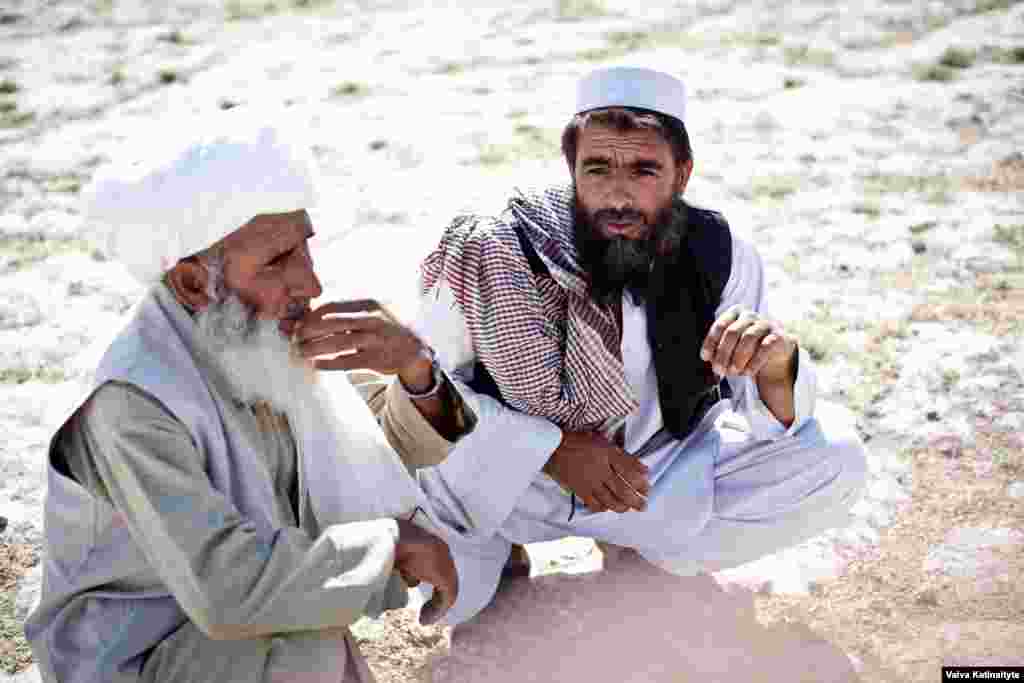 Mohammad Yusuf, a former soldier from Kunduz Province, has lived at the camp for several months. Kunduz has been the center of a major Taliban offensive. 