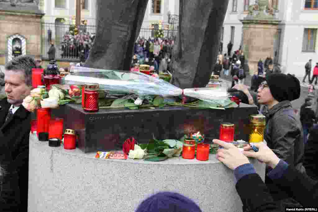 Pogrebna ceremonija za Vaclava Havela, Hradčani, 23. decembar 2011